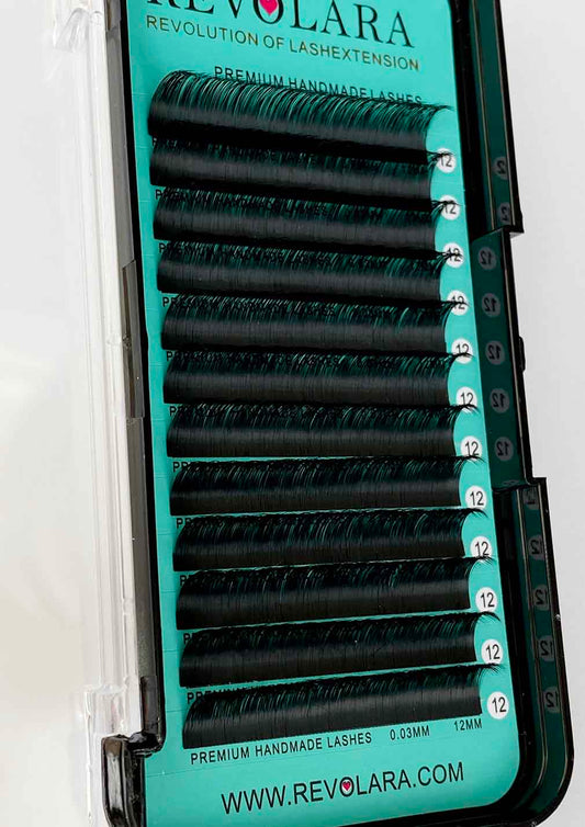 Cashmere Faux Mink Volume Matte Black Individual Lash Extensions【0.05mm 12-lines】CLEARANCE SALE